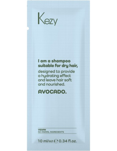 Schampo för torrt hår, AVOCADO 10ml