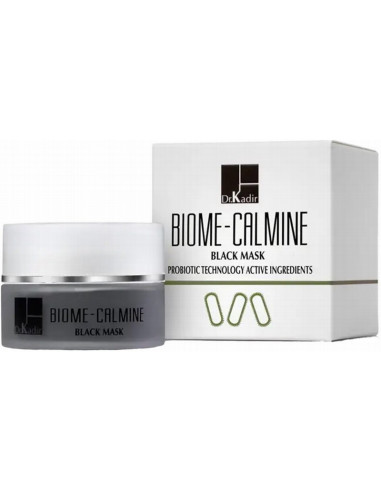 BIOME-CALMINE Svart mask med...