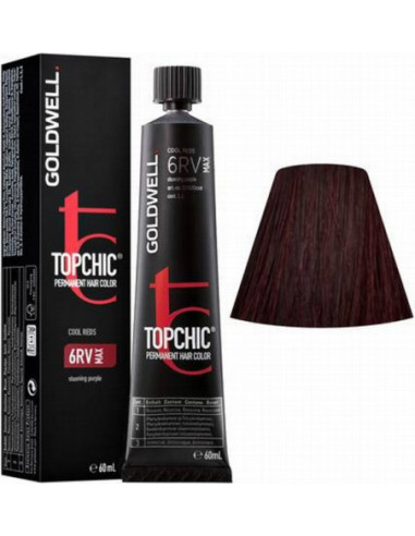 Goldwell Topchic noturīgā krāsa 6RV 60ml e