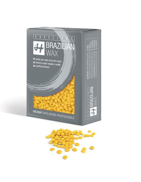 HOLIDAY EXCELLENT Brasilianskt vax, flexibelt, pärlor Mormors kaka 500g