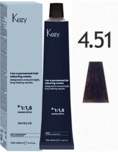 INVOLVE Hårfärg 4.51, 100ml