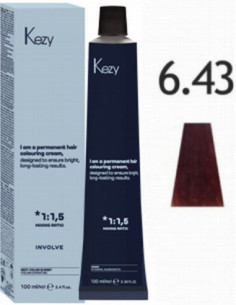 INVOLVE Hårfärg 6.43, 100ml