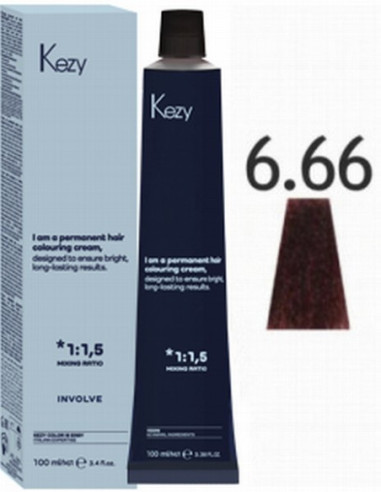 INVOLVE Hårfärg 6.66, 100ml