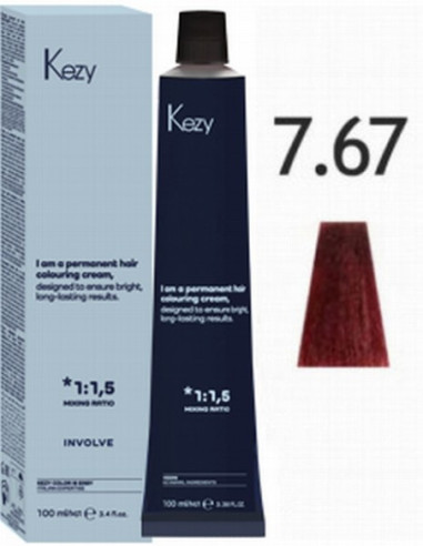 INVOLVE Hårfärg 7.67, 100ml
