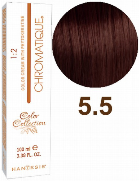 HANTESIS hårfärg CHROMATIQUE 5,5 Mahogny 100ml