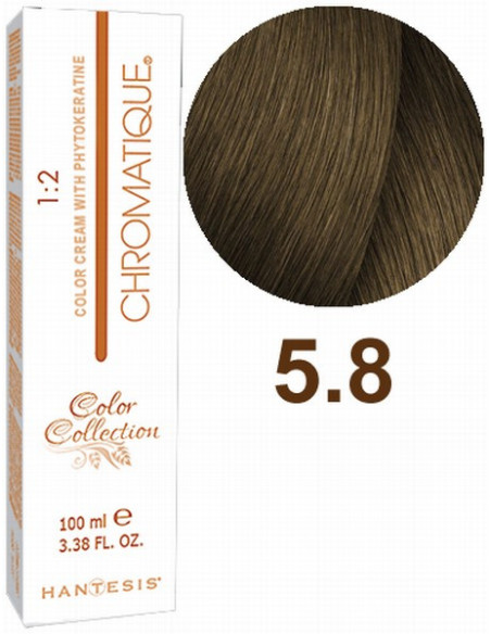 HANTESIS hårfärg CHROMATIQUE 5.8 Tobak 100ml