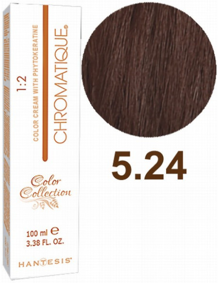 HANTESIS hårfärg CHROMATIQUE 5.24 Ljus Mink 100ml