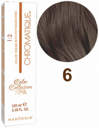 HANTESIS Hair color CHROMATIQUE 6 Dark Blonde 100ml