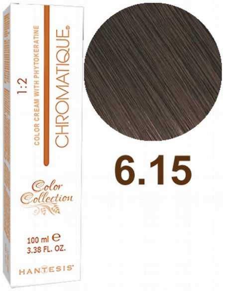 HANTESIS hårfärg CHROMATIQUE 6,15 Cappuccino 100ml