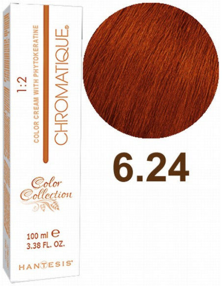 HANTESIS hårfärg CHROMATIQUE 6.24 Otter 100ml