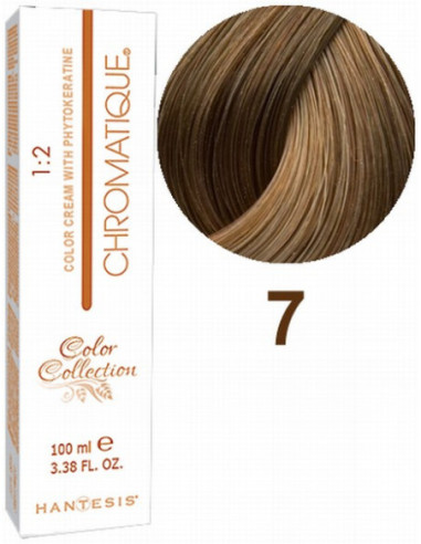 HANTESIS Hair color CHROMATIQUE 7 Blonde 100ml