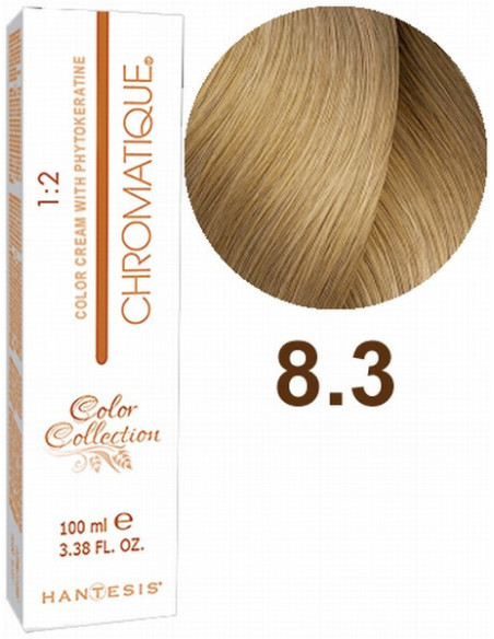 HANTESIS hårfärg CHROMATIQUE 8.3 Ljus gyllenblond 100ml