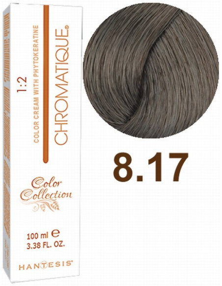 HANTESIS hårfärg CHROMATIQUE 8.17 Teak ljusblond 100ml