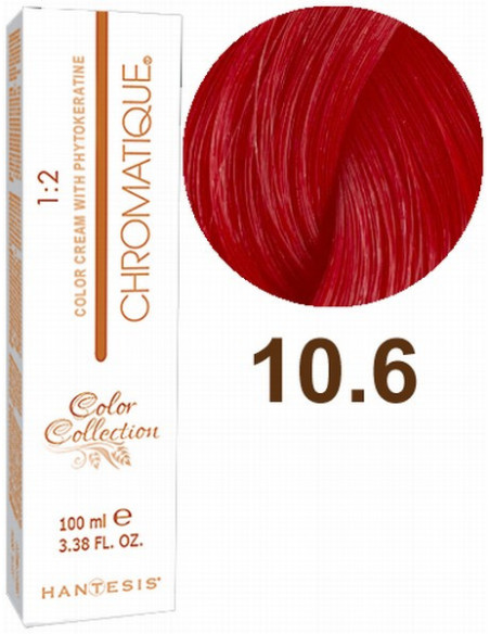 HANTESIS hårfärg CHROMATIQUE 10.6 Ultraljusröd 100ml