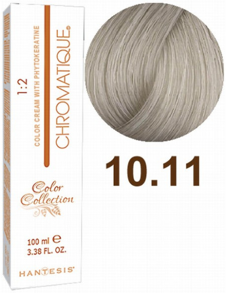 HANTESIS hårfärg CHROMATIQUE 10.11 Silverplatina 100ml