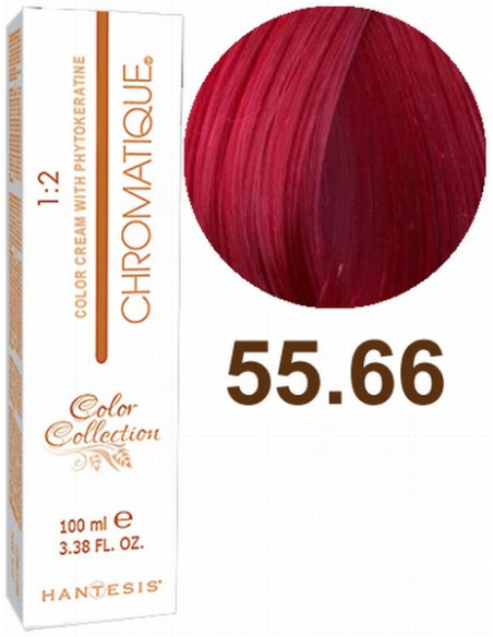 HANTESIS hårfärg CHROMATIQUE 55.66 Ljus kastanjebrun 100ml