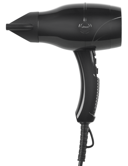 Hårtork Ultron Vayu kompakt, 2 hastigheter, 3 temperaturlägen, AC-motor, 2000W, 550g