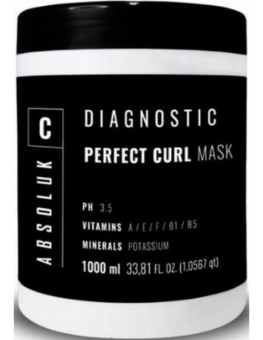 Absoluk PERFECT CURL hårmask för...