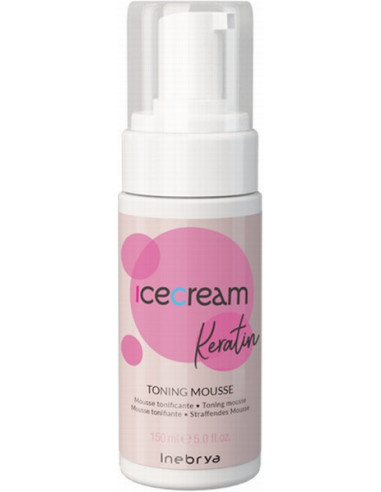 ICECREAM KERATIN toning hårmousse med...