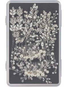 BRUDLÅDS Hårspännen, silver