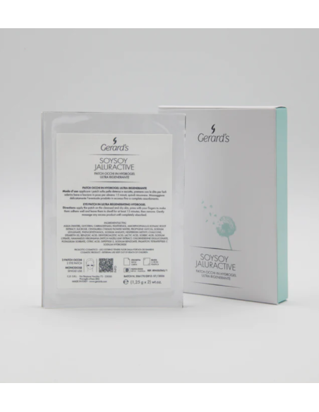 SOYSOY Ultraregenererande ögonplåster, hydrogel-hyaluronsyra 1*2 st