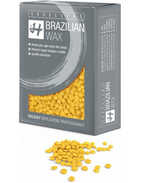HOLIDAY EXCELLENT Brasilianskt vax, flexibelt, pärlor Mormors kaka 500g