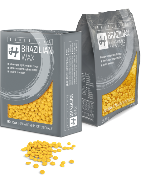 HOLIDAY EXCELLENT Brasilianskt vax, flexibelt, pärlor Mormors kaka 500g