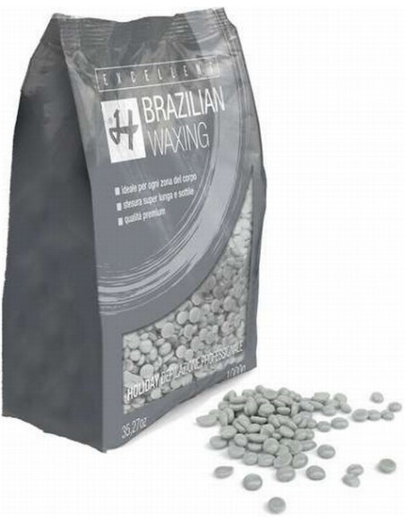 HOLIDAY EXCELLENT Brasilianskt vax, flexibelt, silverpärlor 1kg