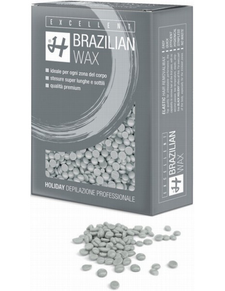 HOLIDAY EXCELLENT Brasilianskt vax, flexibelt, pärlor Silver 500g
