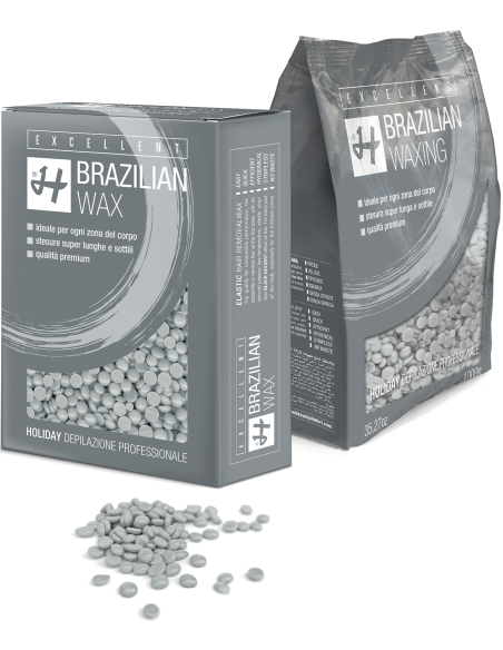 HOLIDAY EXCELLENT Brasilianskt vax, flexibelt, pärlor Silver 500g