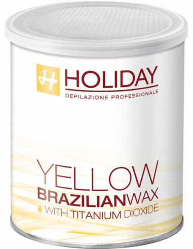 HOLIDAY BRAZILIAN Wax elastic (yellow) 800ml