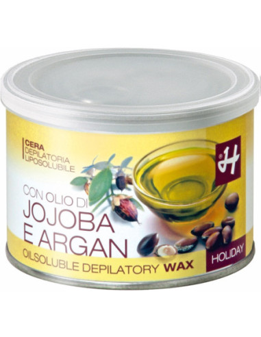 HOLIDAY PERFETTA Depilation Wax (Jojoba/Argan Oil) 400ml