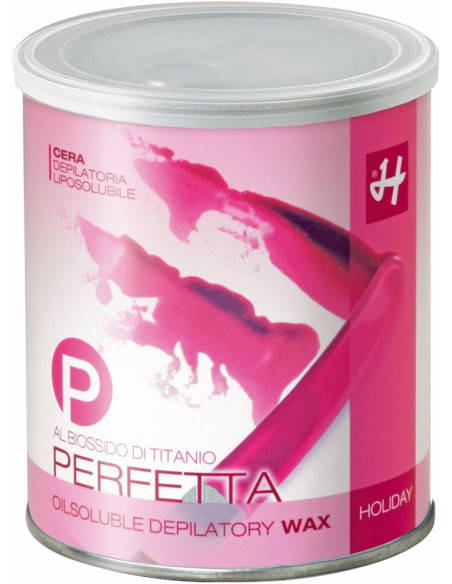 HOLIDAY PERFETTA Vax för epilering (titandioxid-rosa) 800ml