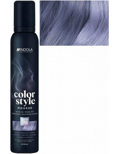 INDOLA COLOR STYLE MOUSSE Silver...