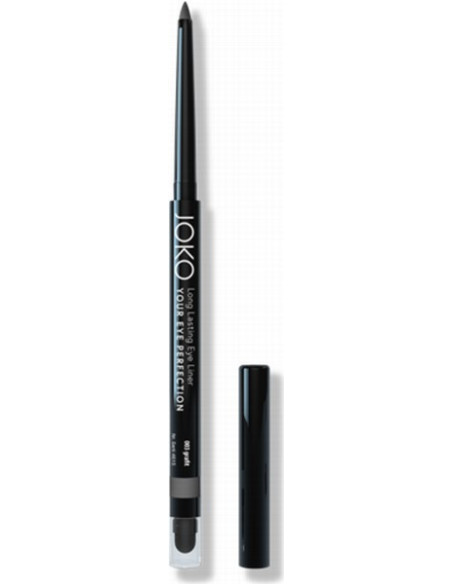 Uppskruvbar ögonpenna JOKO Your Eye Perfection Nr 003 grafitgrå — med svamp för en precis kontur och sotig makeup