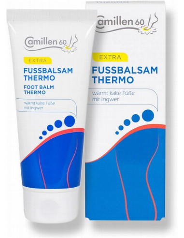 Camillen 60 Foot balm thermo - Sildošs balzāms pēdām ar ingveru 100ml