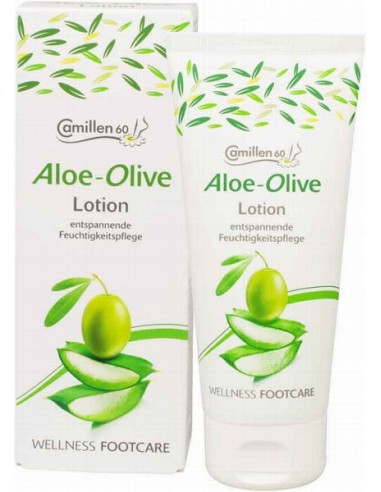 Camillen 60 - ALOE-OLIVE - Foot lotion with aloe vera and olives 100ml