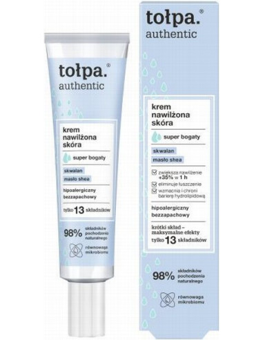 TOLPA AUTHENTIC Superrik ansiktskräm,...