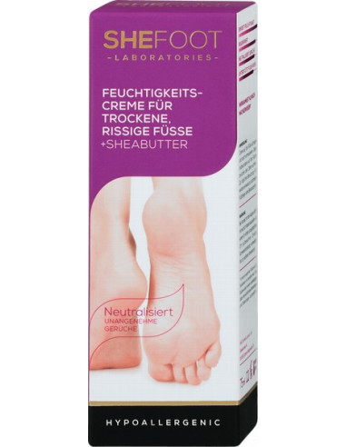 SHEFOOT Kräm för torra och spruckna...