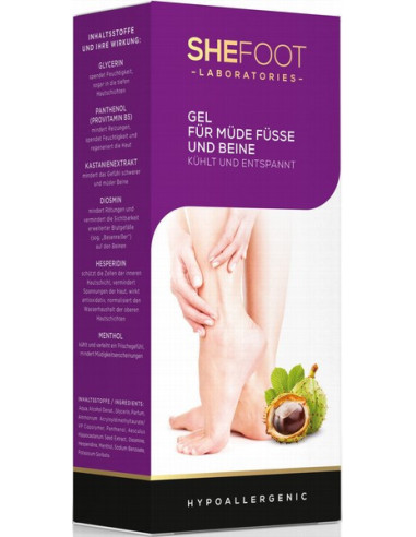 SHEFOOT Gel för fötter och ben,...