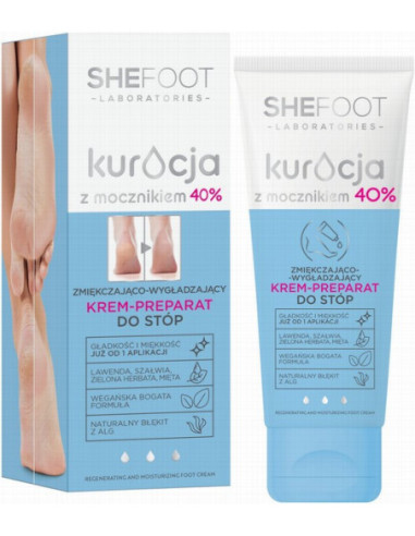 SHEFOOT Krämpreparat med 40 % urea,...
