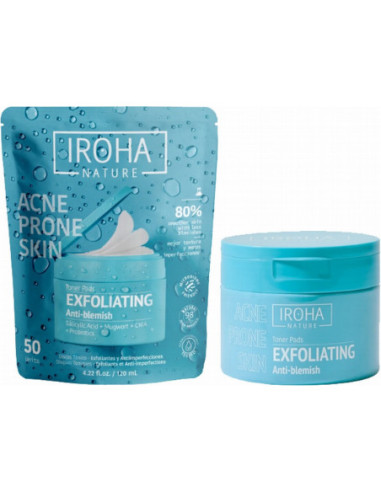 IROHA NATURE ACNE PRONE Peeling pads...