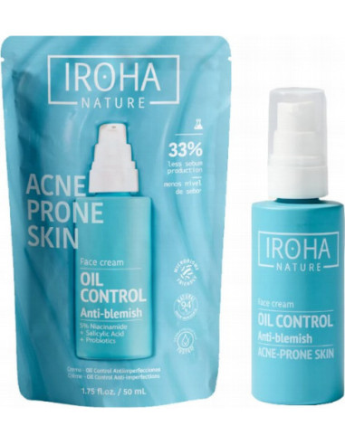 IROHA NATURE ACNE PRONE Kräm med...