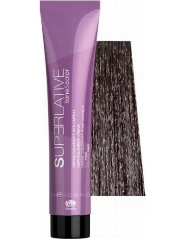 TONE&COLOR Hårfärg toning 4 Kastanj,...