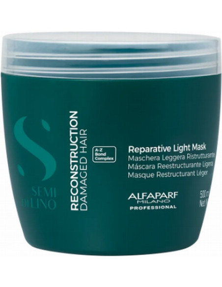 ALFAPARF Semi di Lino Reconstruction lätt reparerande hårinpackning Reparative Light 500 ml