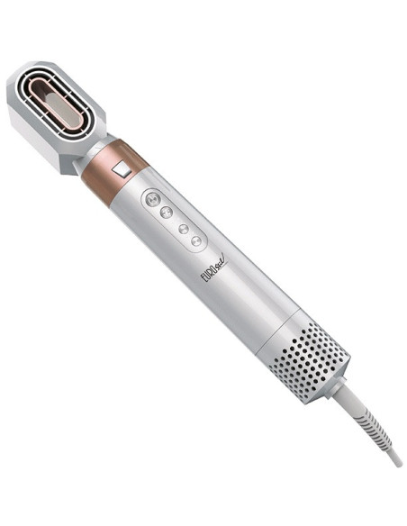 Hårtork PENTA multifunktionell, höghastighetsmotor, 5 utbytbara munstycken - 5 funktioner, 490 g