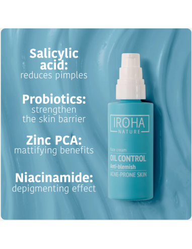IROHA NATURE ACNE PRONE Kräm med...