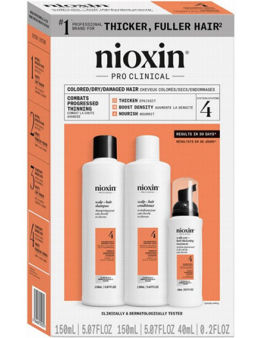 NIOXIN SYSTEM NR. 4 set för färgat...