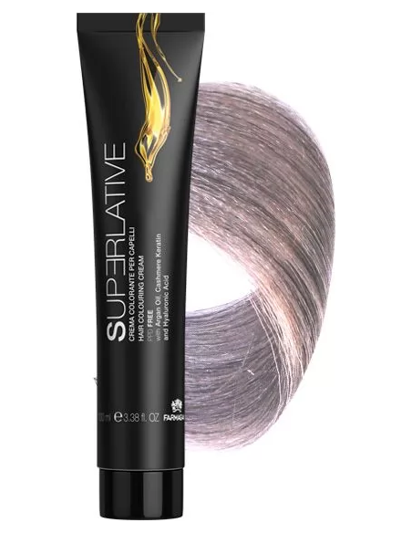 Farmagan Superlative Color 10.21 Blonde Platinum Irisee Ash hårfärg 100 ml