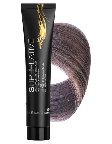 Farmagan Superlative Color 9.21 Very Light Blonde Irisee Ash hårfärg 100 ml
